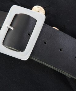 Alternative view of Black Leather Side/Tenor Drum Sling