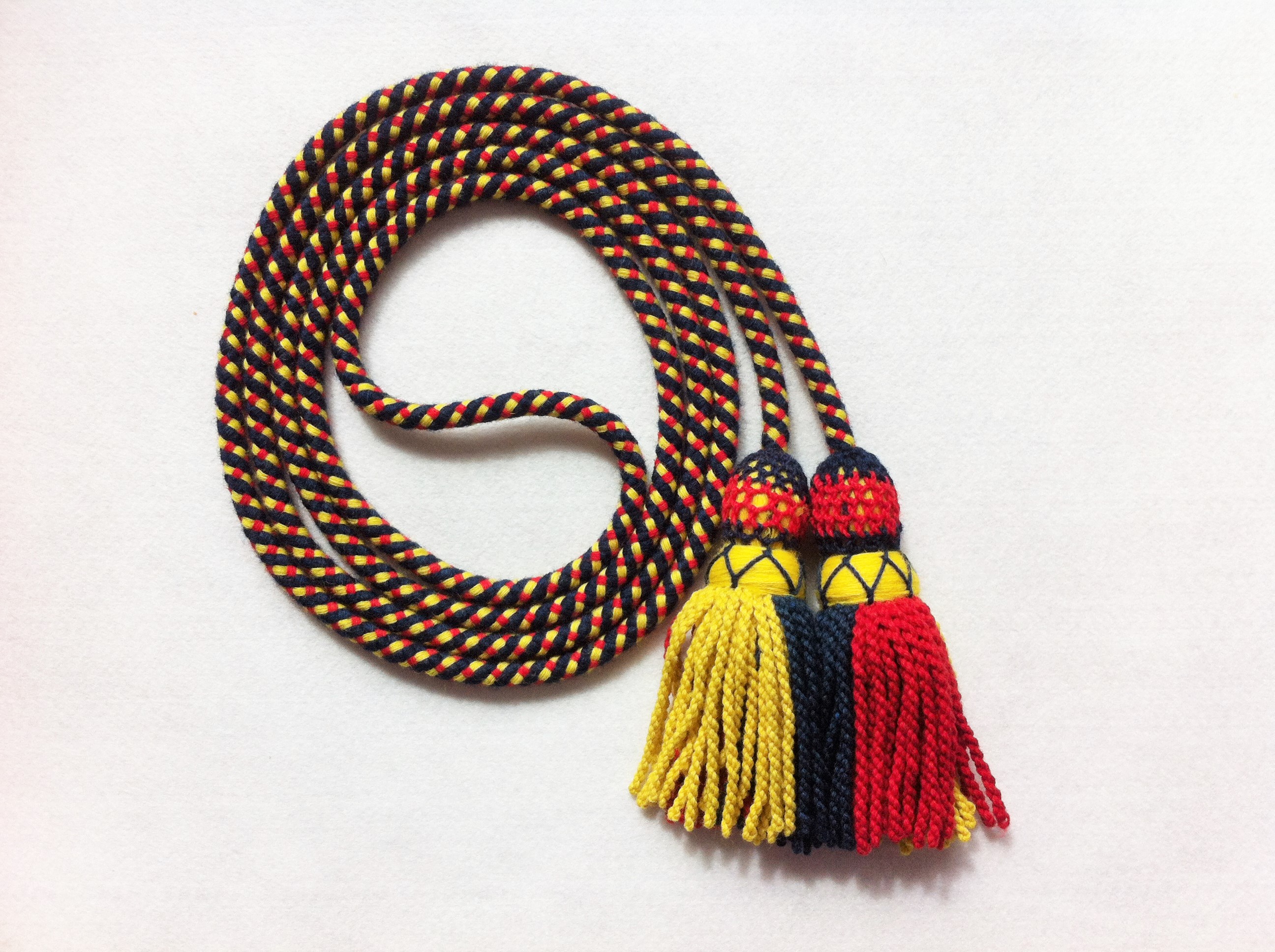 TriColour Bugle Cord The Marching Band Shop