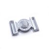 Chrome finish General Service Belt Buckle, 45mm Width (1 3/4")