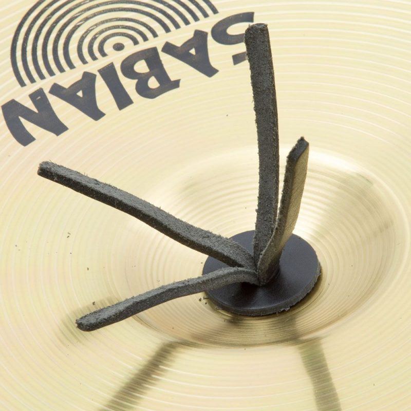 TMBS White Leather Cymbal Straps The Marching Band Shop