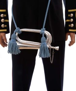 Alternative view of Light Blue Bugle Cord