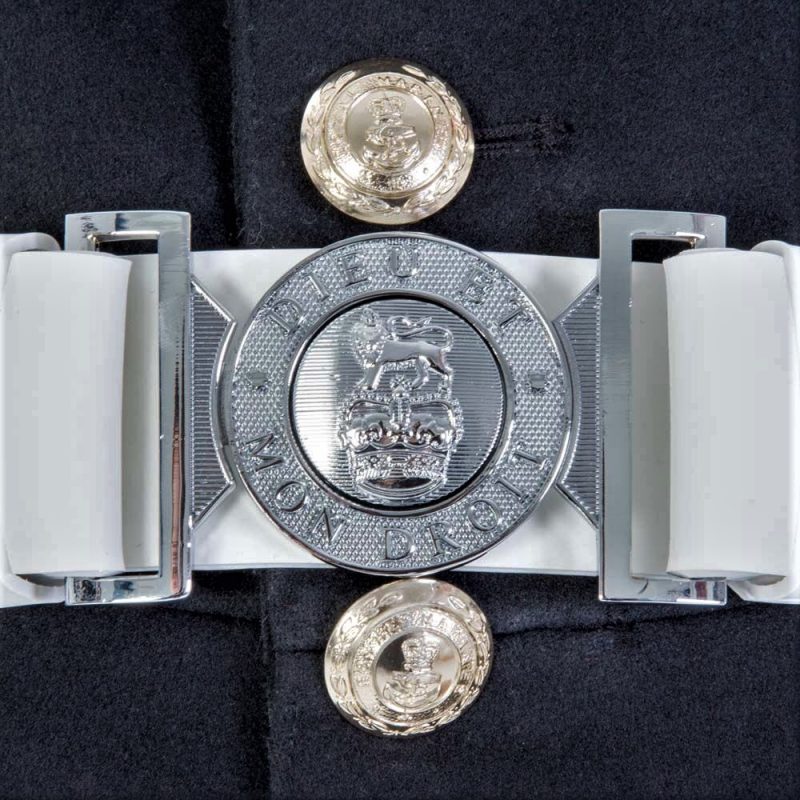 Chrome finish General Service Belt Buckle, 45mm Width (1 3/4") The