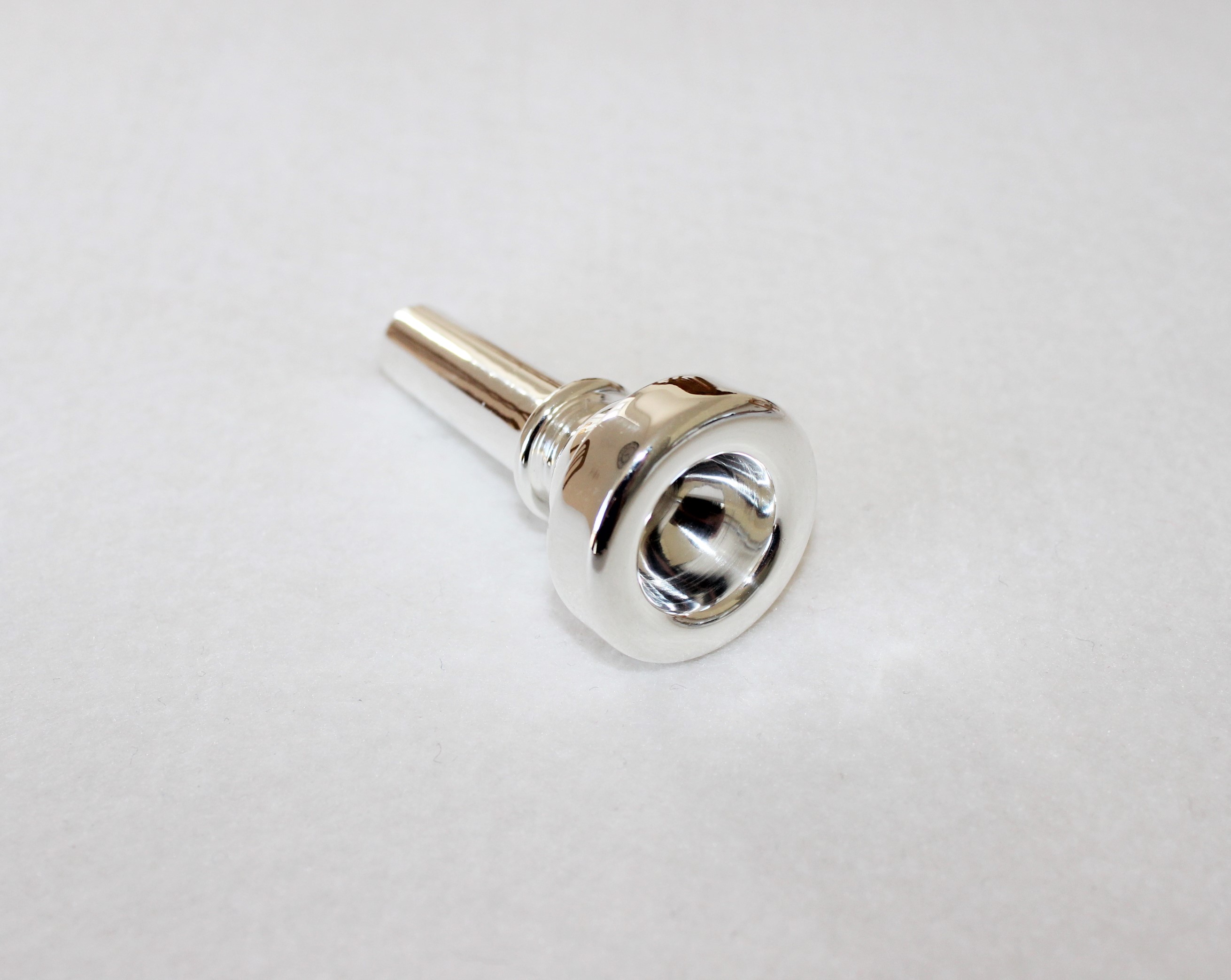 TMBS Deep Cup, Cushioned Rim, Wide Bore, Bb Bugle Mouthpiece The