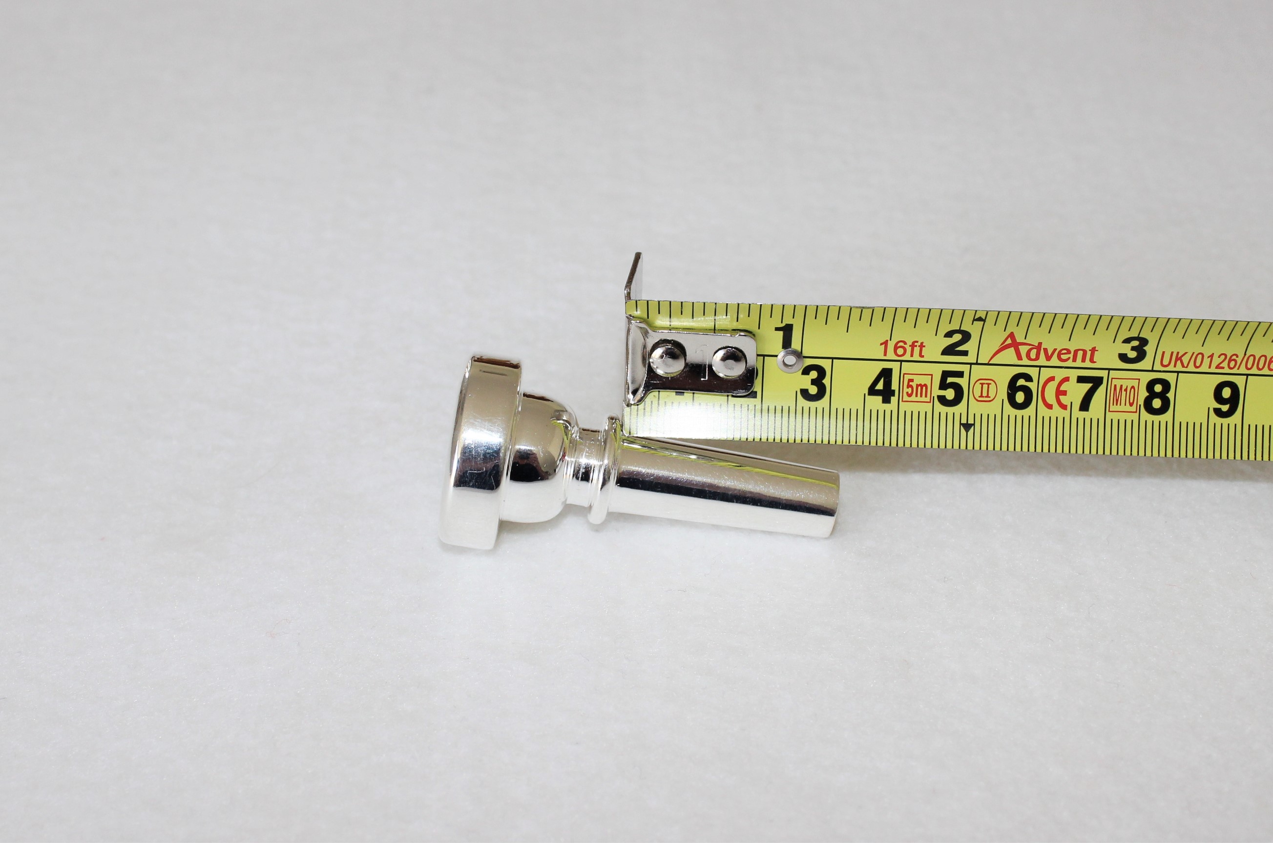 TMBS Medium Cup, Cushioned Rim, Wide Bore, Bb Bugle Mouthpiece The