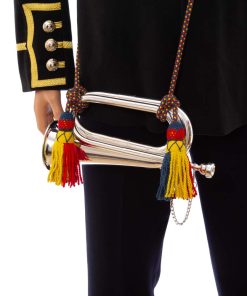 Alternative view of Tri-Colour Bugle Cord (Long Length)