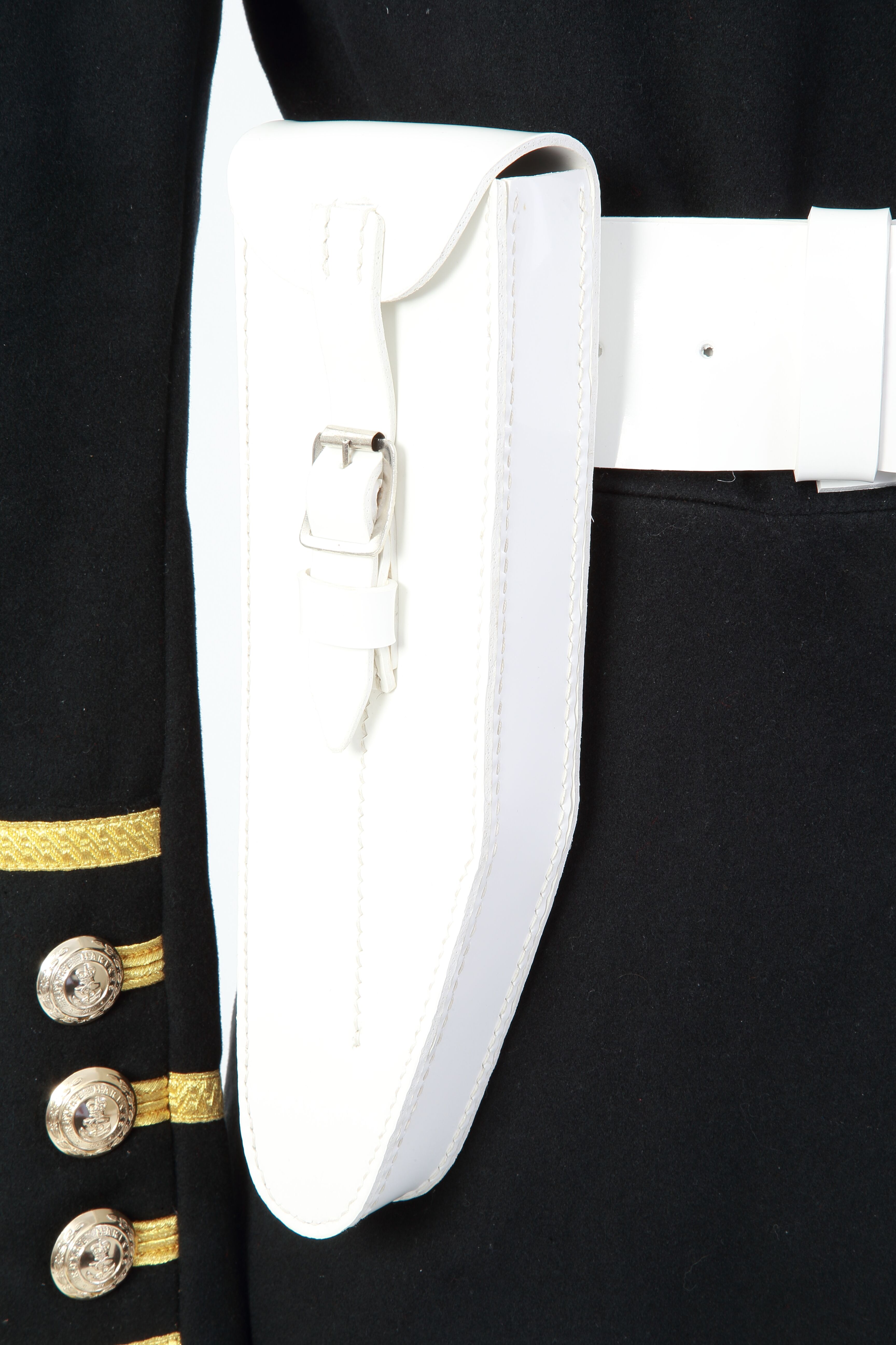 Bb Flute Pouch, White Gloss PVC The Marching Band Shop