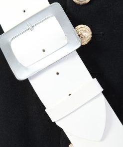 Alternative view of White Matt PVC Side/Tenor Drum Sling