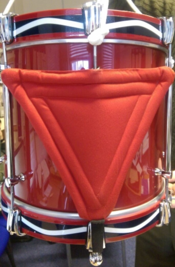 TMBS Red Padded Drum Triangle to fit Andante, BDC & Pearl Drums The
