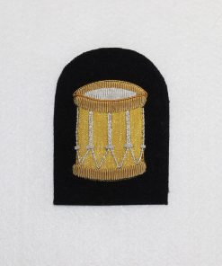 Alternative view of Large Hand Embroidered Drum Badges