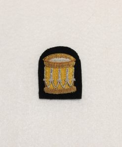 Alternative view of Small Hand Embroidered Drum Badges