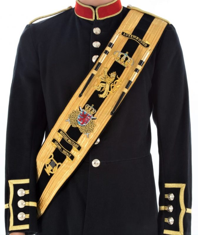 Hand Embroidered, Drum Majors Dress Belts (or Sashes) The Marching