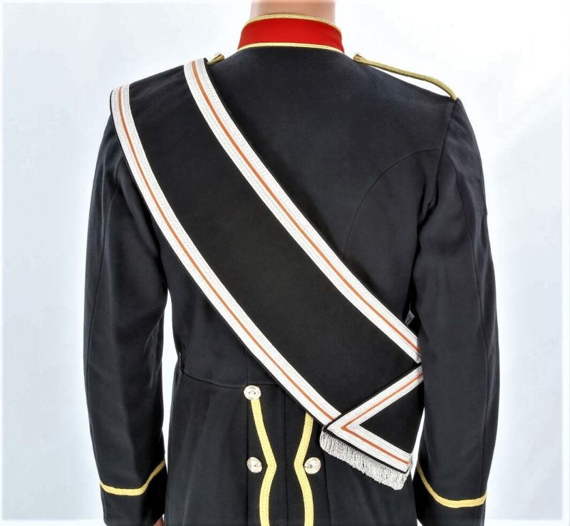 Hand Embroidered, Drum Majors Dress Belts (or Sashes) The Marching