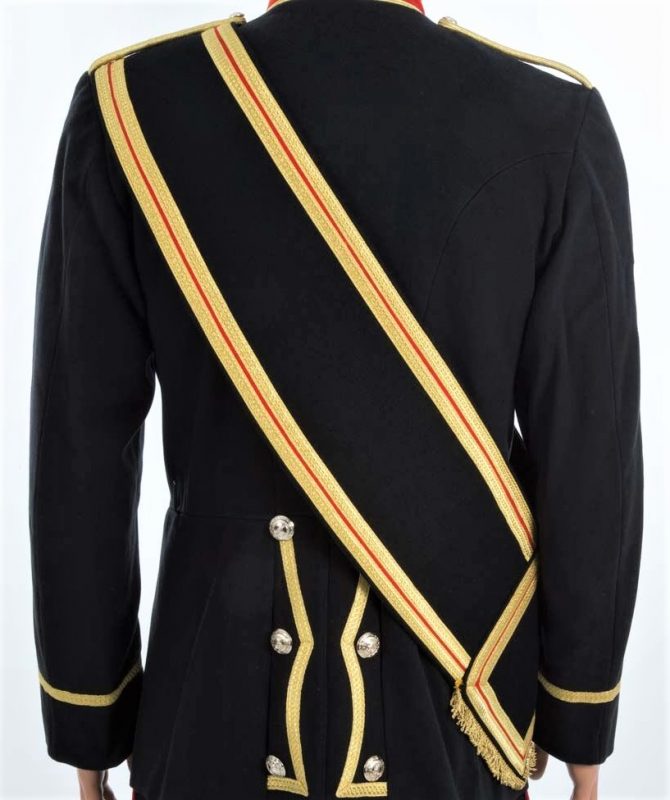 Hand Embroidered, Drum Majors Dress Belts (or Sashes) The Marching