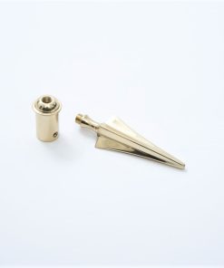Alternative view of Brass 'Flag Pole Spear Finial'