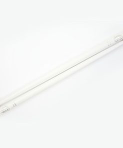 Alternative view of TMBS RM2 Side Drum Sticks, White finish (Tips left unpainted) with Silver RM Crest