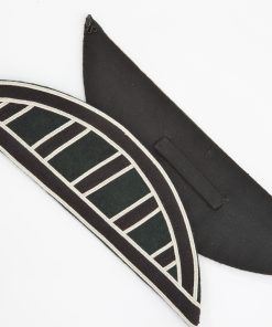 Alternative view of Uniform Wings (pair), Silver & Black over Green