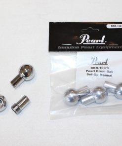Alternative view of Pearl DRB-100/3 Chromed Metal Drum Ball Feet (pack of 3)