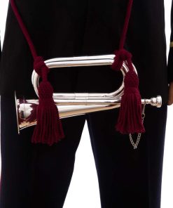 Alternative view of Maroon Bugle Cord