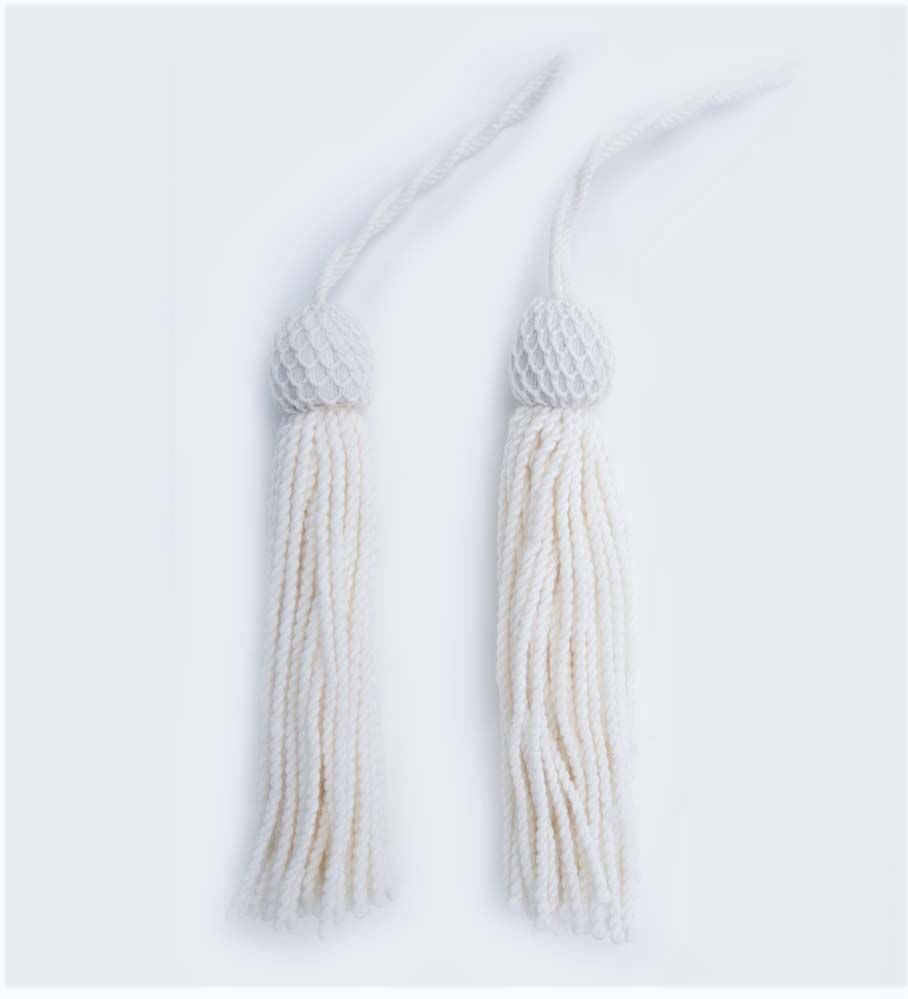 Tassel, White