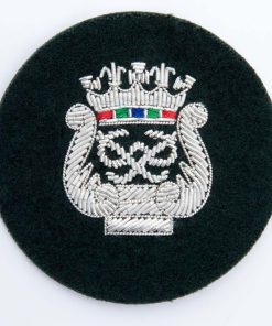 Alternative view of Silver on Green 'Princes Badge'