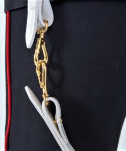Alternative view of Gold finish Sword Belt Spring Clips (Pair)