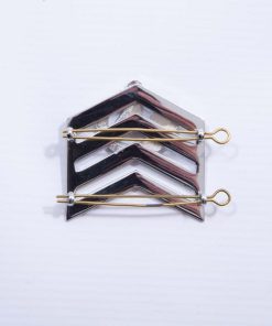 Alternative view of Chrome finish 'Pipe Major's' Wrist Badge