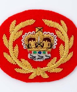 Gold on Red, WO2 'Mess Dress' Badge