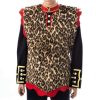 Imitation Leopard Print 1/2 Apron