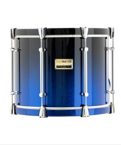 Pearl Pipe Band Series Tenor Drum finished in Ultra Blue Fade