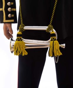 Alternative view of Yellow & Black Bugle Cord