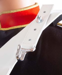 Alternative view of TMBS Replacement Bass Drum Harness 'Hook Straps' (Pair), White