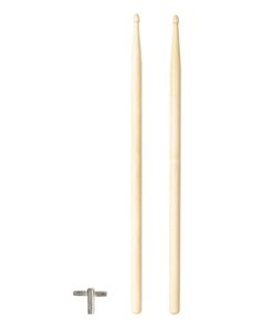 Alternative view of Stagg Marching Trio Tom Set with Aluminium Lightweight Carrier & Sticks