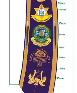 Alternative view of Hand Embroidered, Drum Majors Dress Belts (or Sashes)