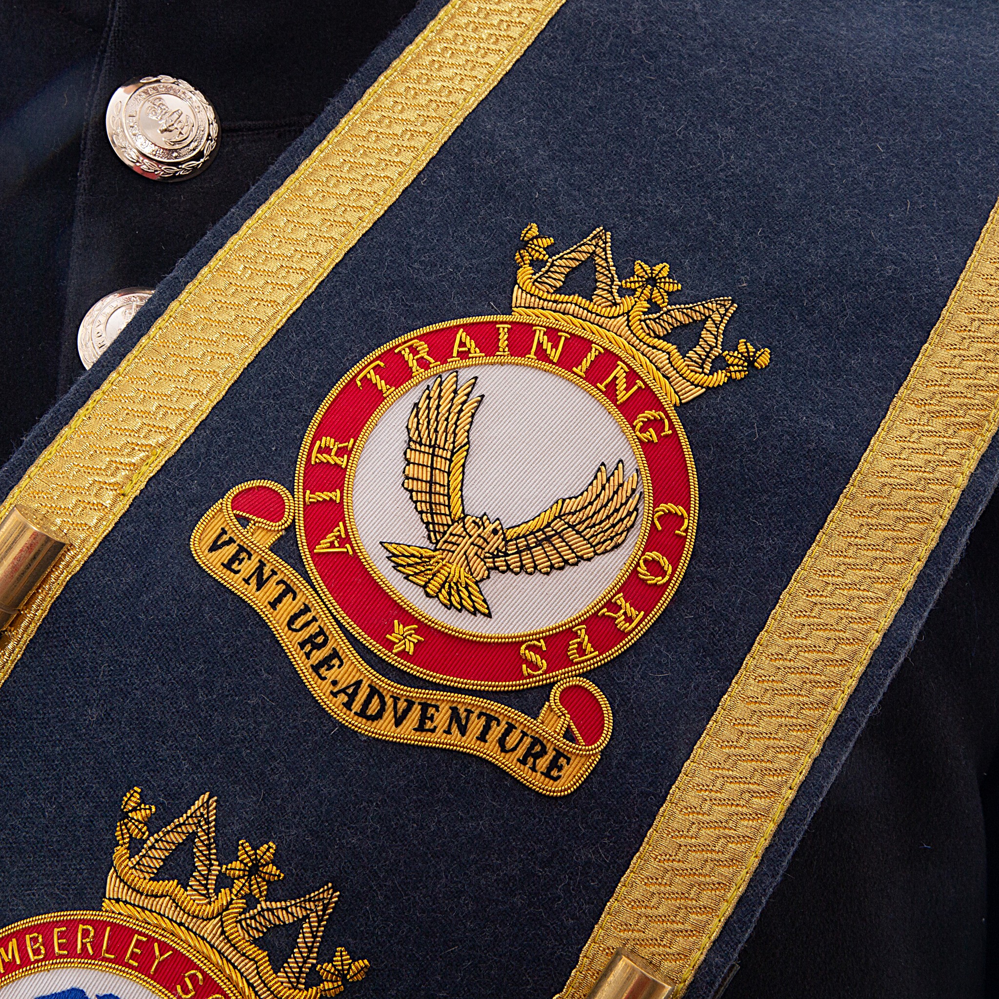 Hand Embroidered, Drum Majors Dress Belts (or Sashes) - Image 2