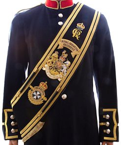 Hand Embroidered, Drum Majors Dress Belts (or Sashes)