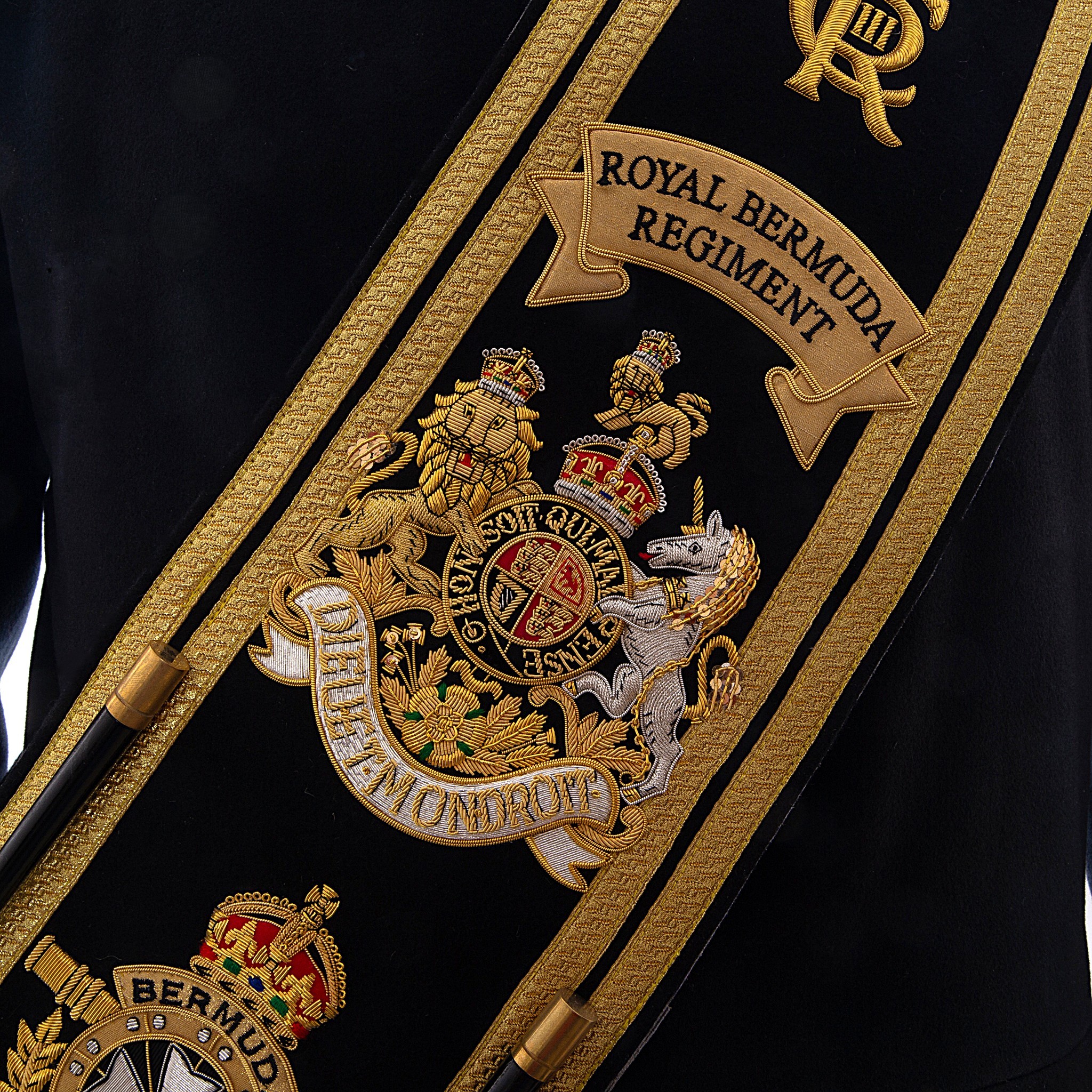 Hand Embroidered, Drum Majors Dress Belts (or Sashes) - Image 3