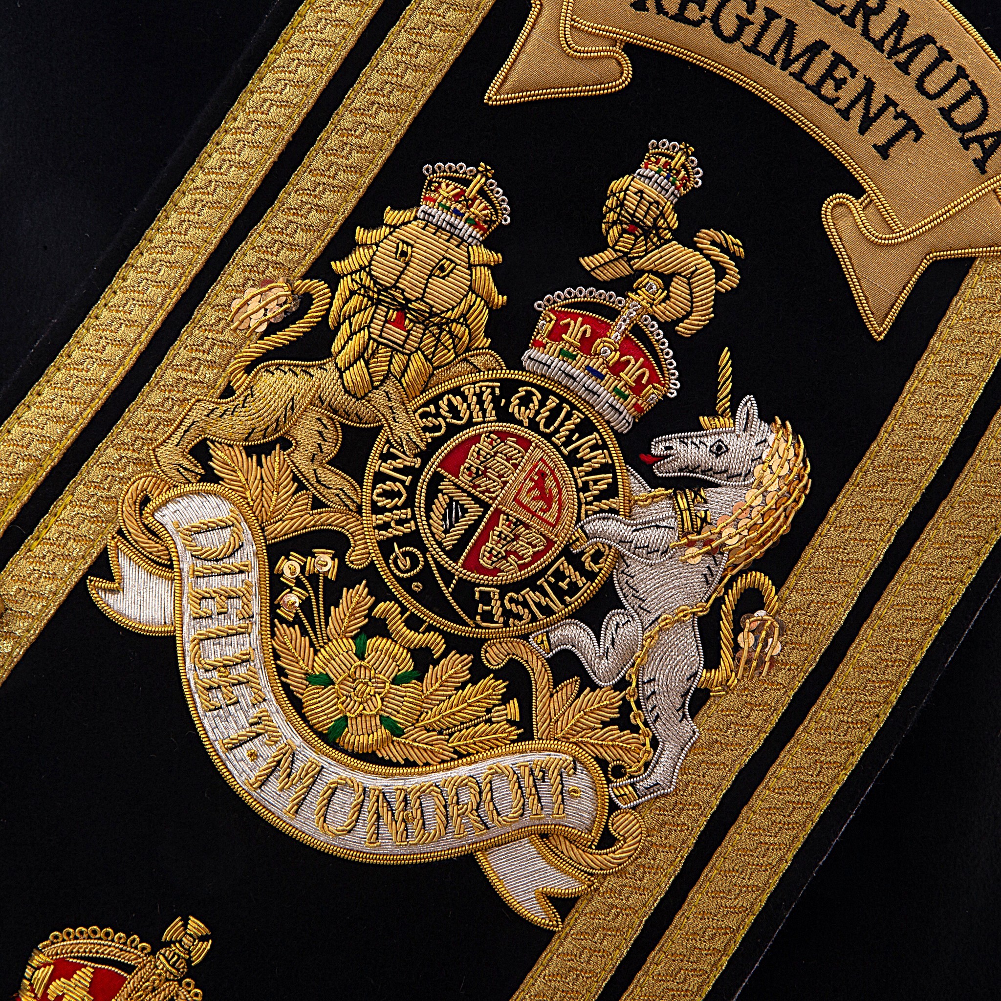 Hand Embroidered, Drum Majors Dress Belts (or Sashes) - Image 4