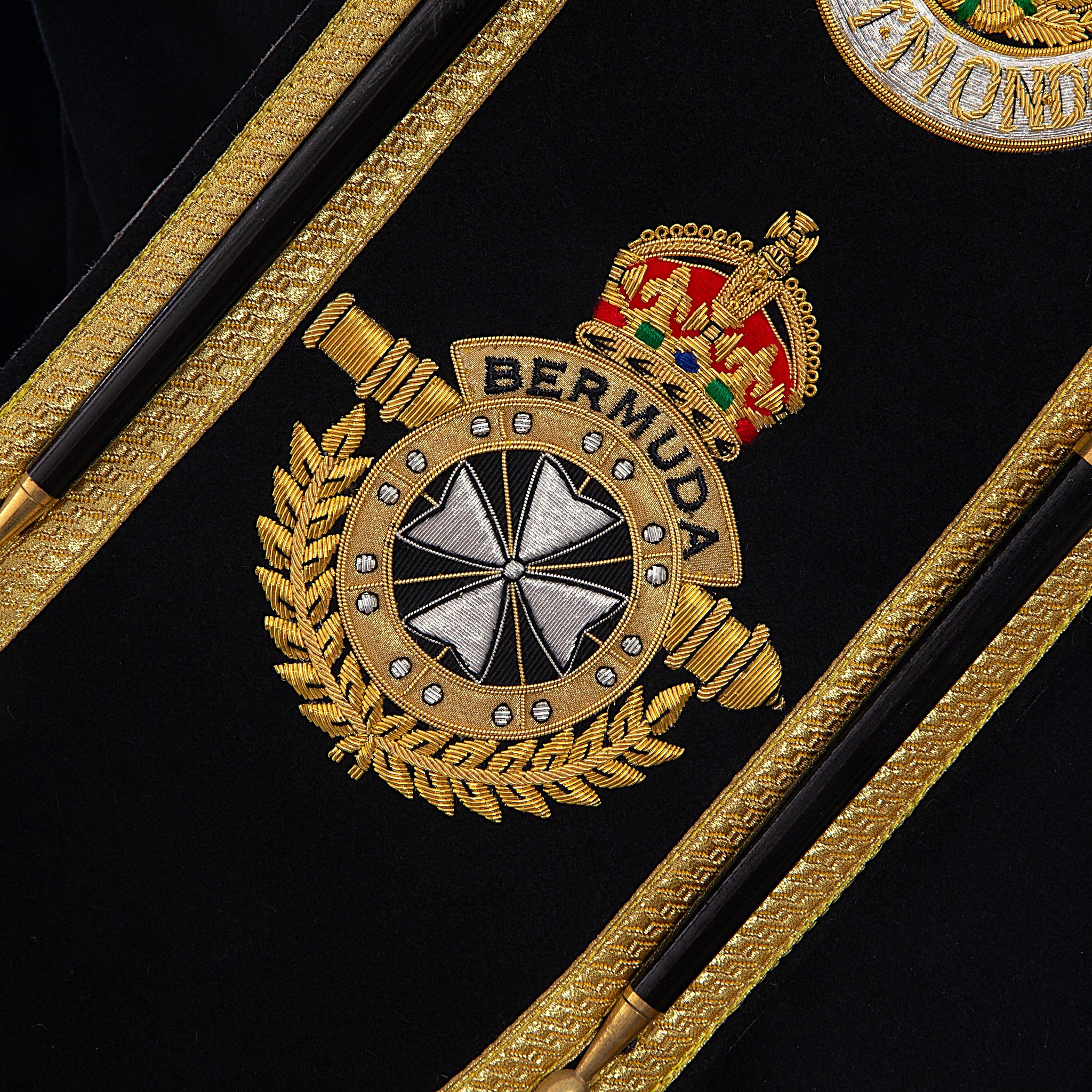 Hand Embroidered, Drum Majors Dress Belts (or Sashes) - Image 5