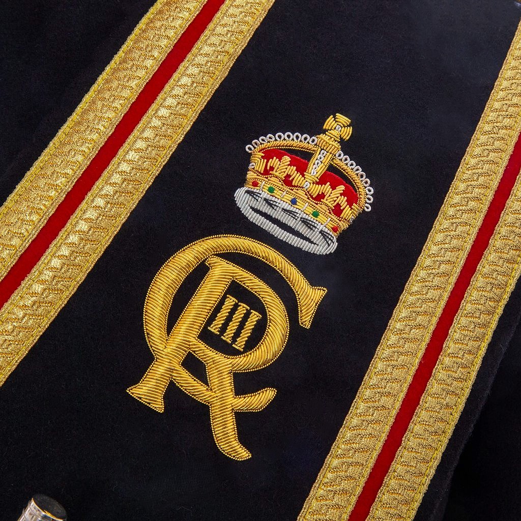 Hand Embroidered, Drum Majors Dress Belts (or Sashes) - Image 2