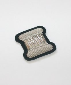 Silver on Green, Drummers Trade Badge