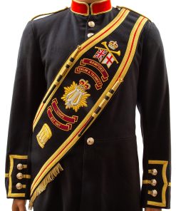 Hand Embroidered, Drum Majors Dress Belts (or Sashes)