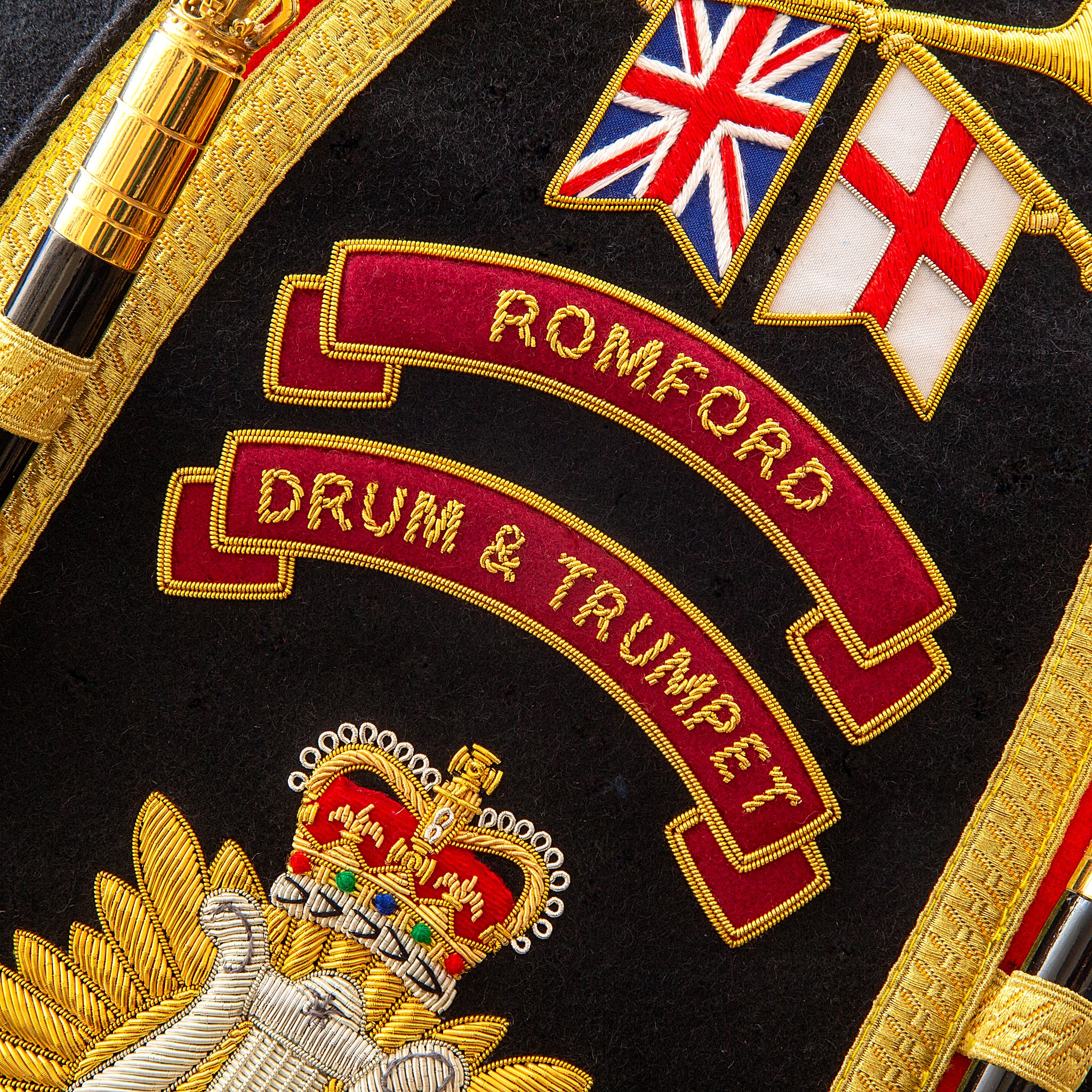 Hand Embroidered, Drum Majors Dress Belts (or Sashes) - Image 3