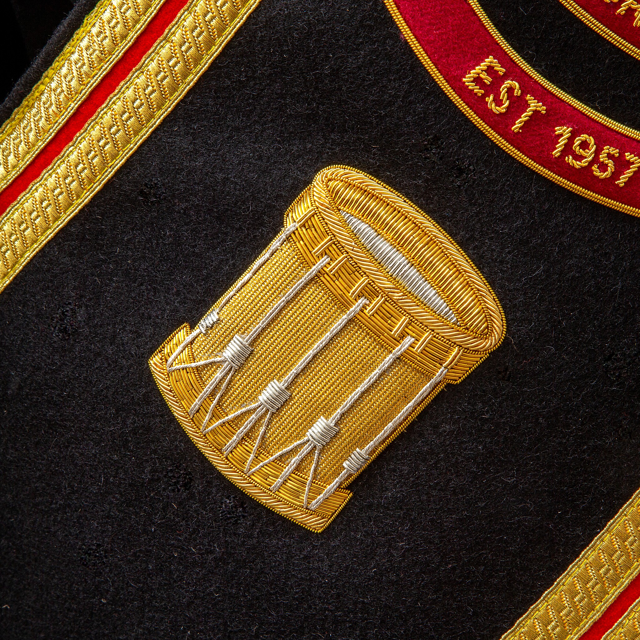 Hand Embroidered, Drum Majors Dress Belts (or Sashes) - Image 6