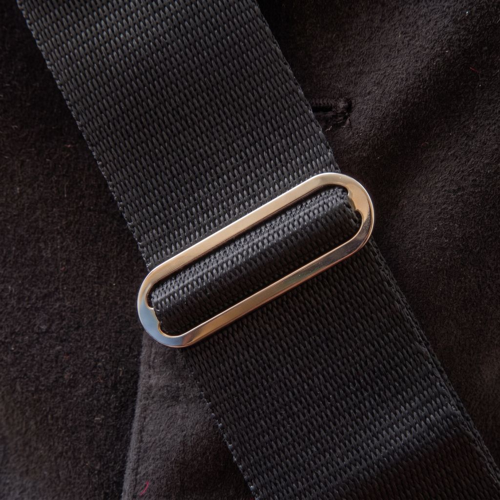 Andante Black Webbing Side/Tenor Drum Sling - Image 2